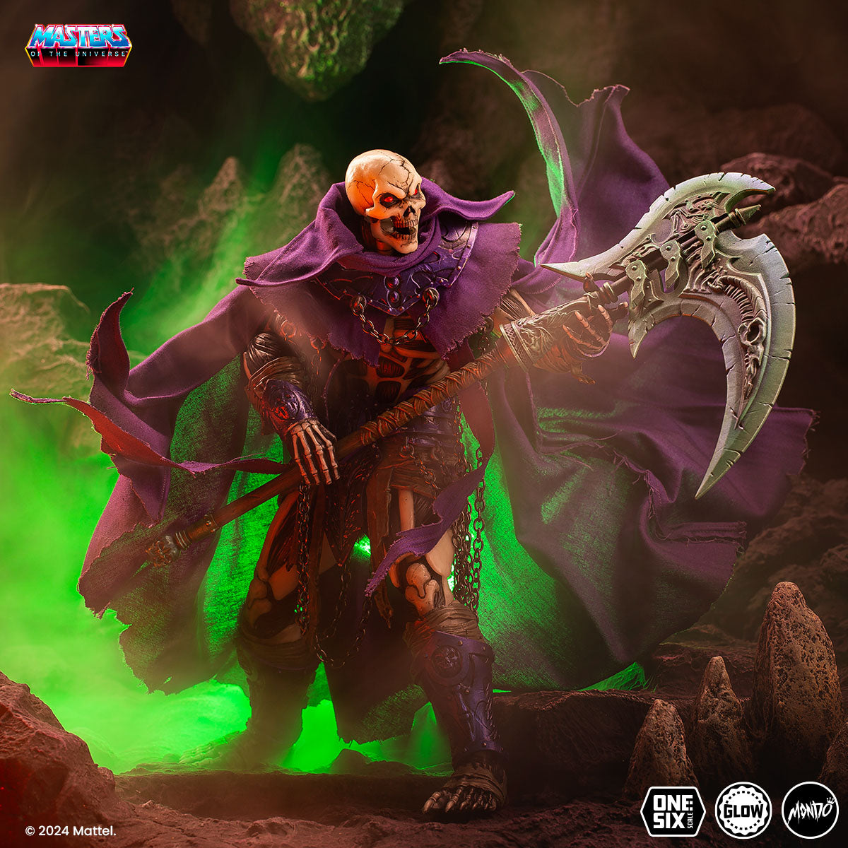 Masters of the Universe Scare Mare & Scare Glow Deluxe 1/6 Scale Action Figures Bundle - Limited Timed Edition - Perfect for Collectors and Display
