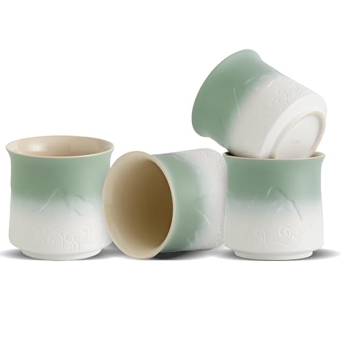 Pea Green&White