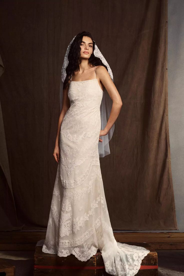 BHLDN Gaspard Gown - Elegant Wedding Dress for Brides | Perfect for Beach, Garden & Formal Weddings