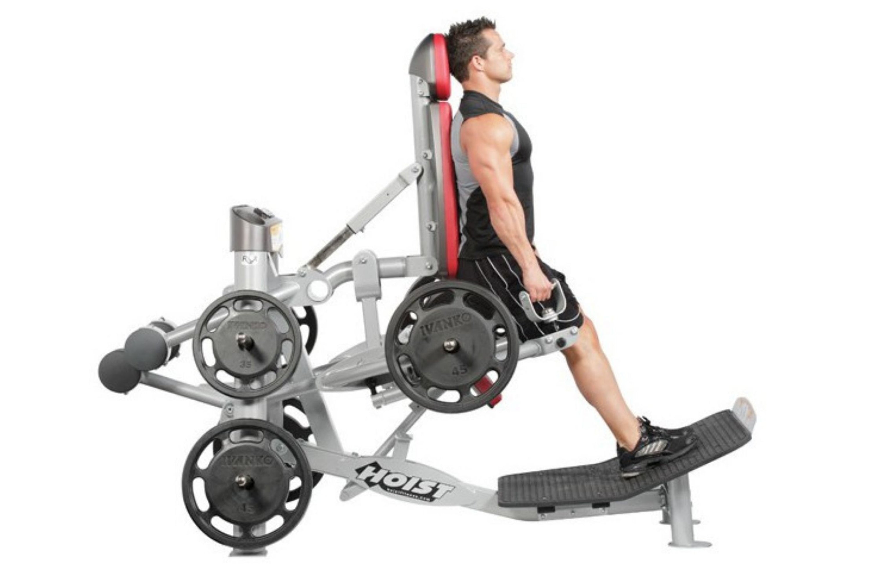Hoist ROC IT Hack Squat Dead Lift Shrug Machine (RPL 5356) - Professional Gym Equipment for Leg & Back Workouts - Perfect for Home & Commercial Fitness Centers