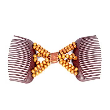 KAVIN Double Sided Hair Comb Clip - Hair Bun Maker & Styling Tool for Women & Girls (Multicolor, M8) - Perfect for Updos, Ponytails & Everyday Hairstyles