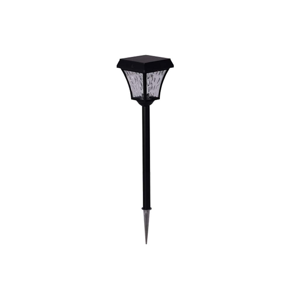 Solar Pathway Lights Outdoor - Waterproof LED Solar Garden Lights, Square Aluminum Solar Powered Path Lamp for Villa, Courtyard, Patio, Yard, Walkway & Landscape Lighting (White Light) - Perfect for Garden Decor, Driveway Illumination & Nighttime Safety