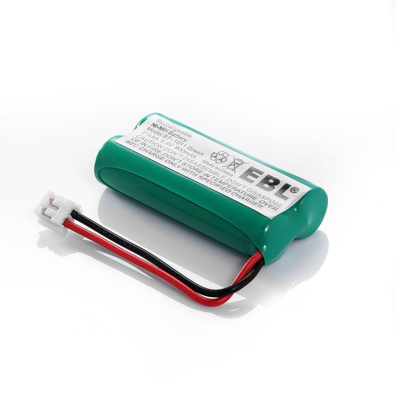 EBL 2.4V 900mAh Rechargeable BT 1011 Cordless Phone Batteries - Long Lasting Power for Panasonic, AT&T, VTech & More - Perfect for Home & Office Use