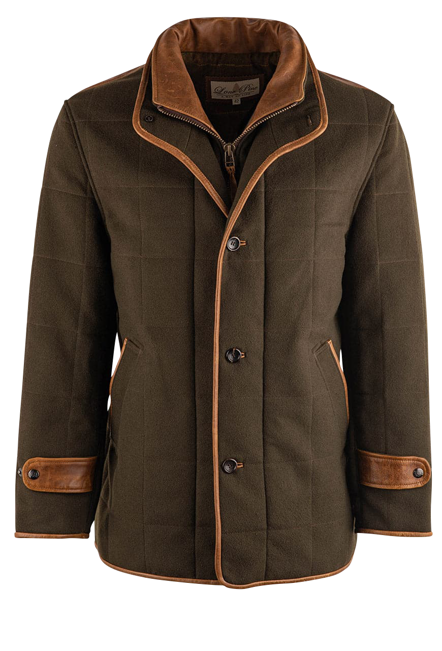 Lone Pine Geneva Cashmere Coat for Women - Soft & Warm Olive Green Winter Coat | Perfect for Office, Travel & Special Occasions