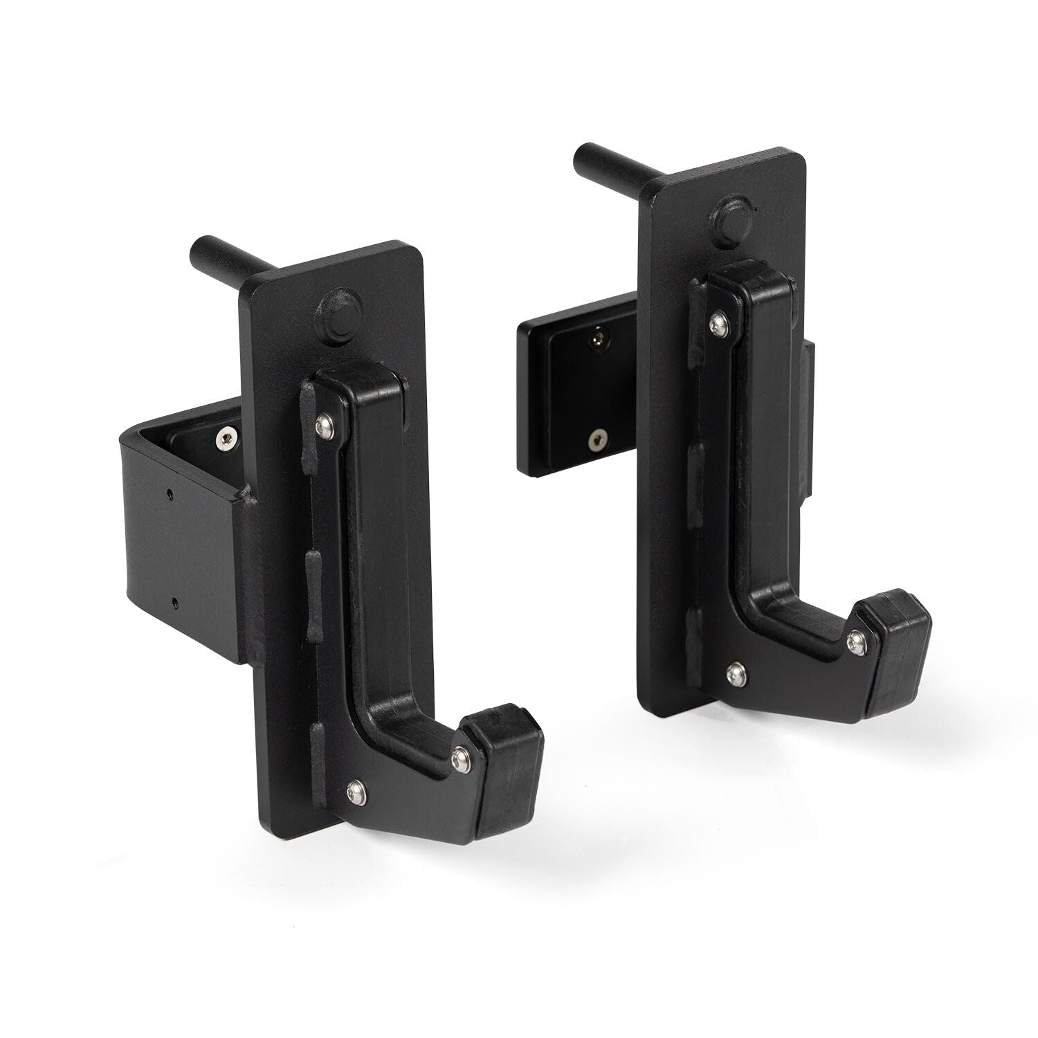 Titan Fitness X-3 Series Sandwich J-Hooks - Heavy Duty UHMW Plastic Rack Mount Accessories for Power Rack (1,100 LB Capacity) - Perfect for Weightlifting, CrossFit & Home Gym Workouts