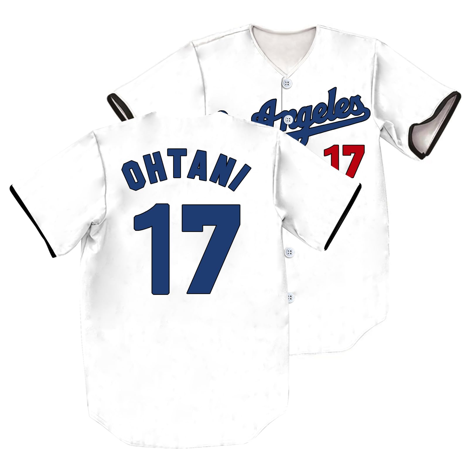 TIFIYA 17/42 Stripes Baseball Jersey for Men & Women - Vintage Style Baseball Shirts for Casual Wear, Sports & Team Uniforms