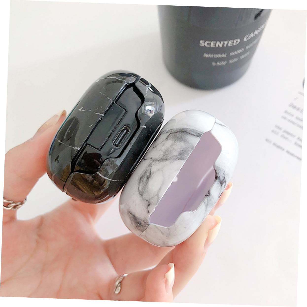 Mikikit 3-Pack Durable Impact-Resistant Earbud Covers - Hard Shell Protective Case for Wireless Earbuds (Stylish Design) - Perfect for Gym, Running, Travel & Everyday Use