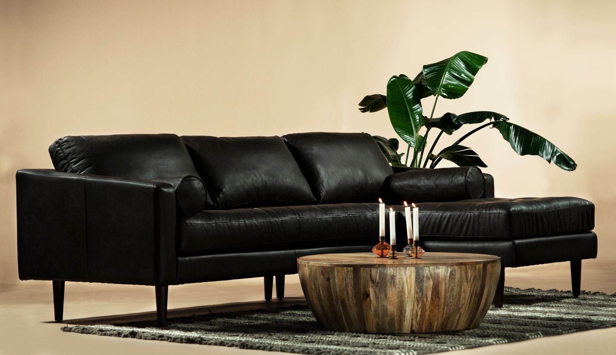 Modern Goa Coffee Table - Solid Wood Living Room Furniture for Home Decor - Perfect for Living Room, Lounge, or Office Use