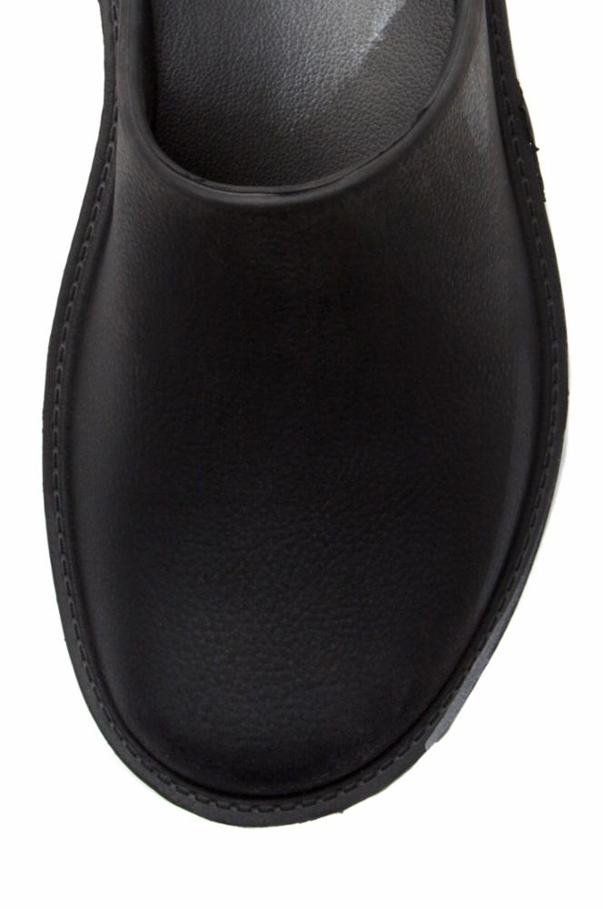 Jeffrey Campbell Women's Biggie_2 Platform Boots - Black Leather Ankle Booties for Women | Perfect for Fall Fashion, Night Out & Street Style