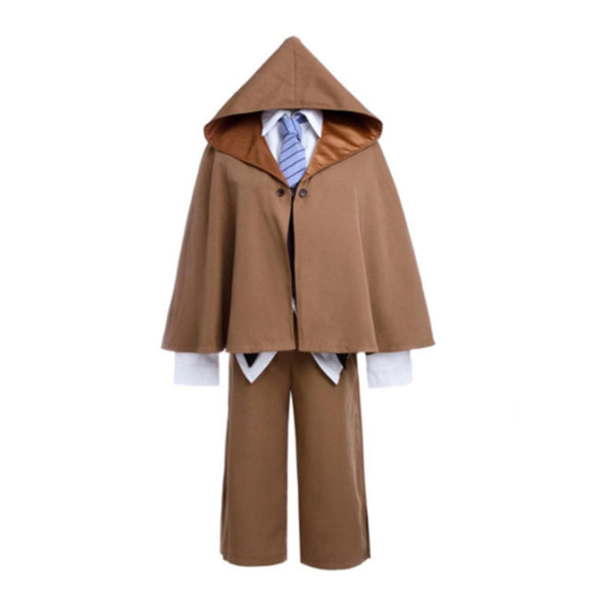 Bungo Stray Dogs Ranpo Edogawa Cosplay Costume Set - Detective Uniform Hat & Cloak for Anime Conventions, Halloween & Cosplay Events