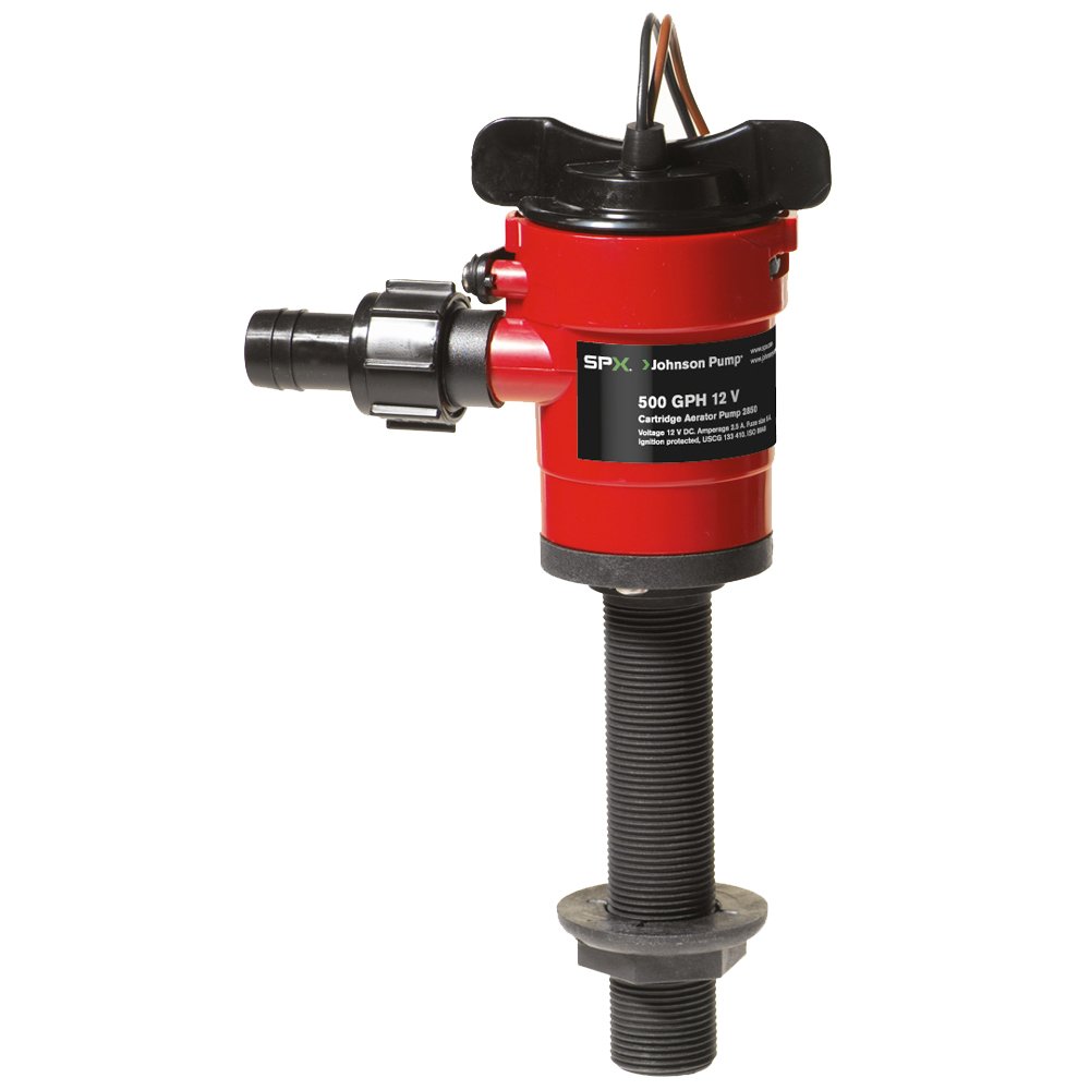 CART. 500 GPH Aerator Pump for Ponds, Aquariums & Hydroponics - High Efficiency Oxygenation System for Fish Tanks, Water Gardens & Indoor Plants