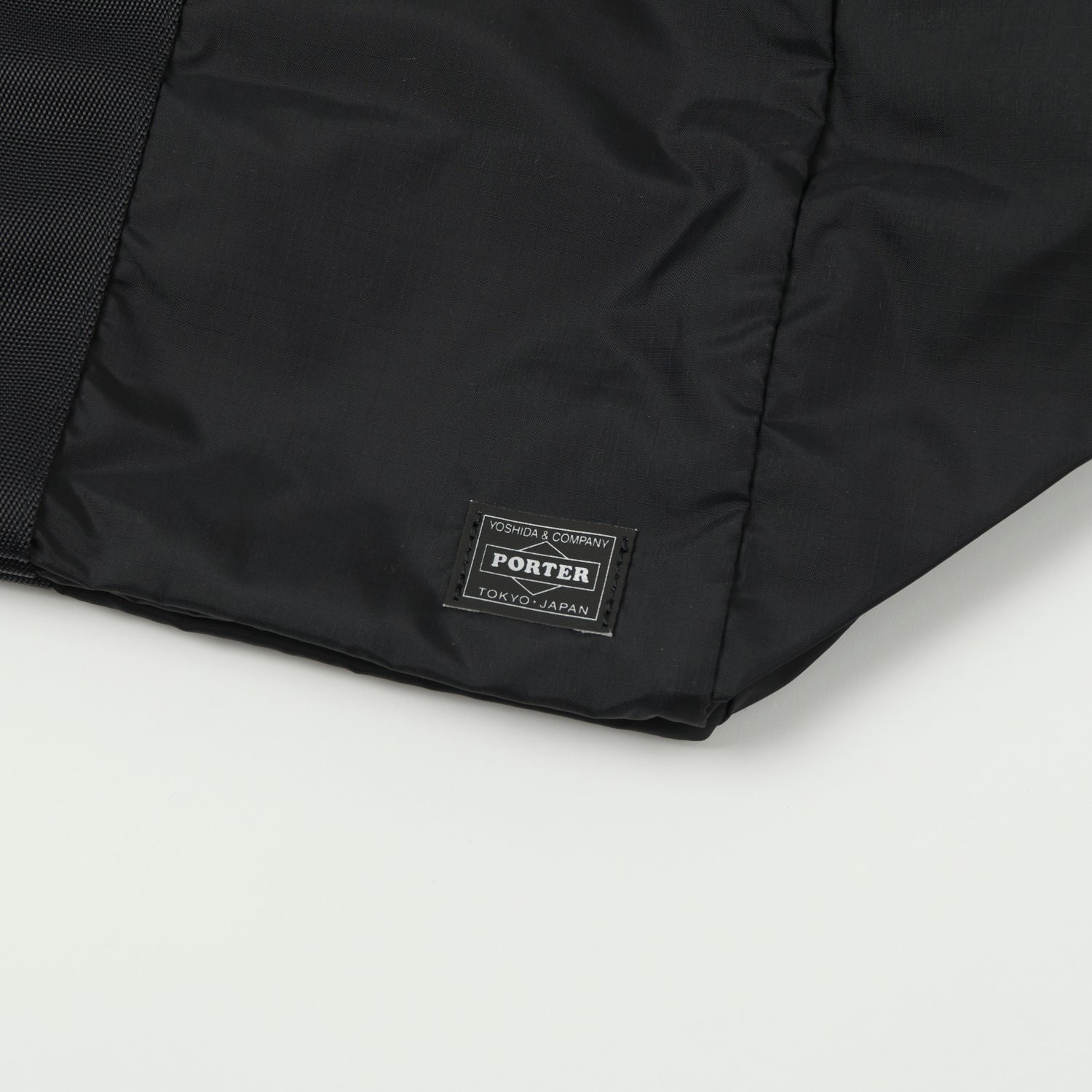 Porter Yoshida & Co. Flex 2-Way Duffle Bag - Black | Stylish Travel & Gym Bag for Men & Women | Perfect for Weekend Trips, Workouts & Daily Commute