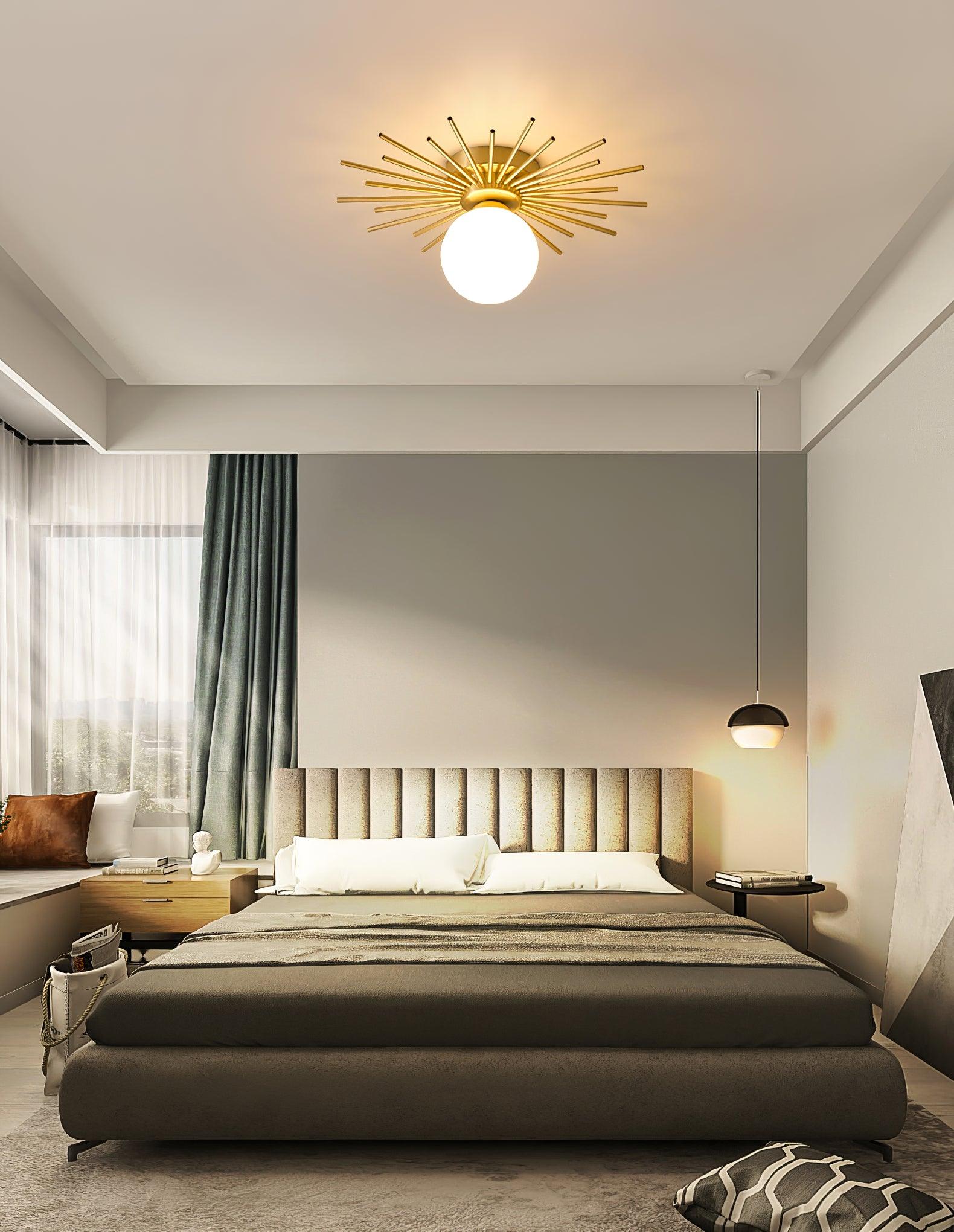 Modern Margaret Ceiling Lamp - Elegant LED Lighting Fixture for Living Room, Bedroom & Dining Room | Energy-Efficient Indoor Pendant Light for Home Decor