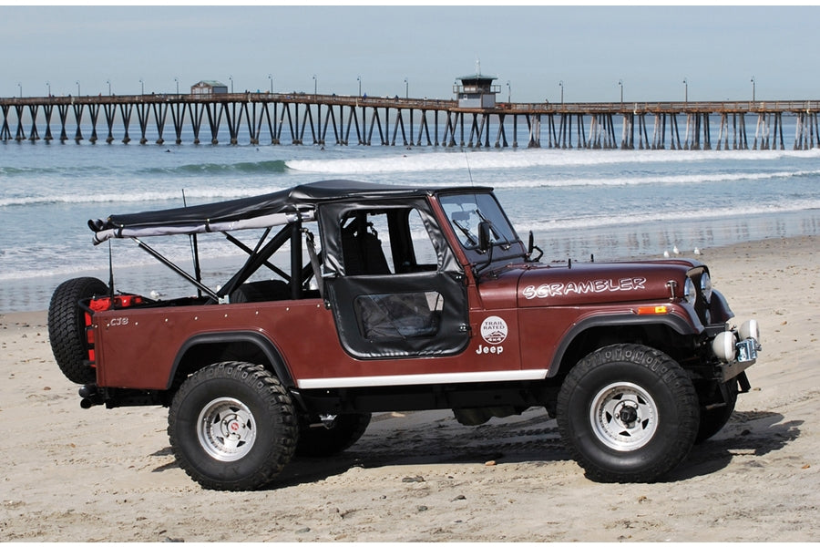 Ford Bronco Bestop Tigertop Soft Top - Black Crush for Jeep CJ5 | Waterproof & Durable Replacement Roof | Perfect for Off-Roading & Adventure Trips