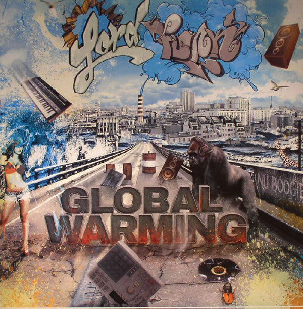 Don ReLord Funk – Global Warming Vinyl LP (Bear Funk BFKLP032) – Limited Edition Celluloid Pressing – Perfect for DJs & Music Collectors
