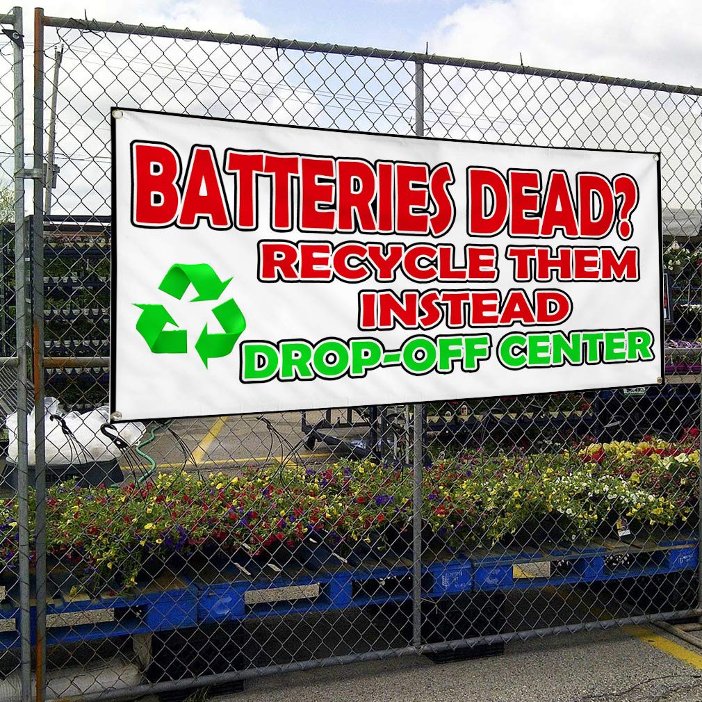 Vinyl Banner - 60x144 Inches, Weatherproof & Durable for Outdoor Use - Multiple Sizes Available with 10 Grommets - Perfect for Business Signs, Yard Decor, Industrial Notices & Event Advertising