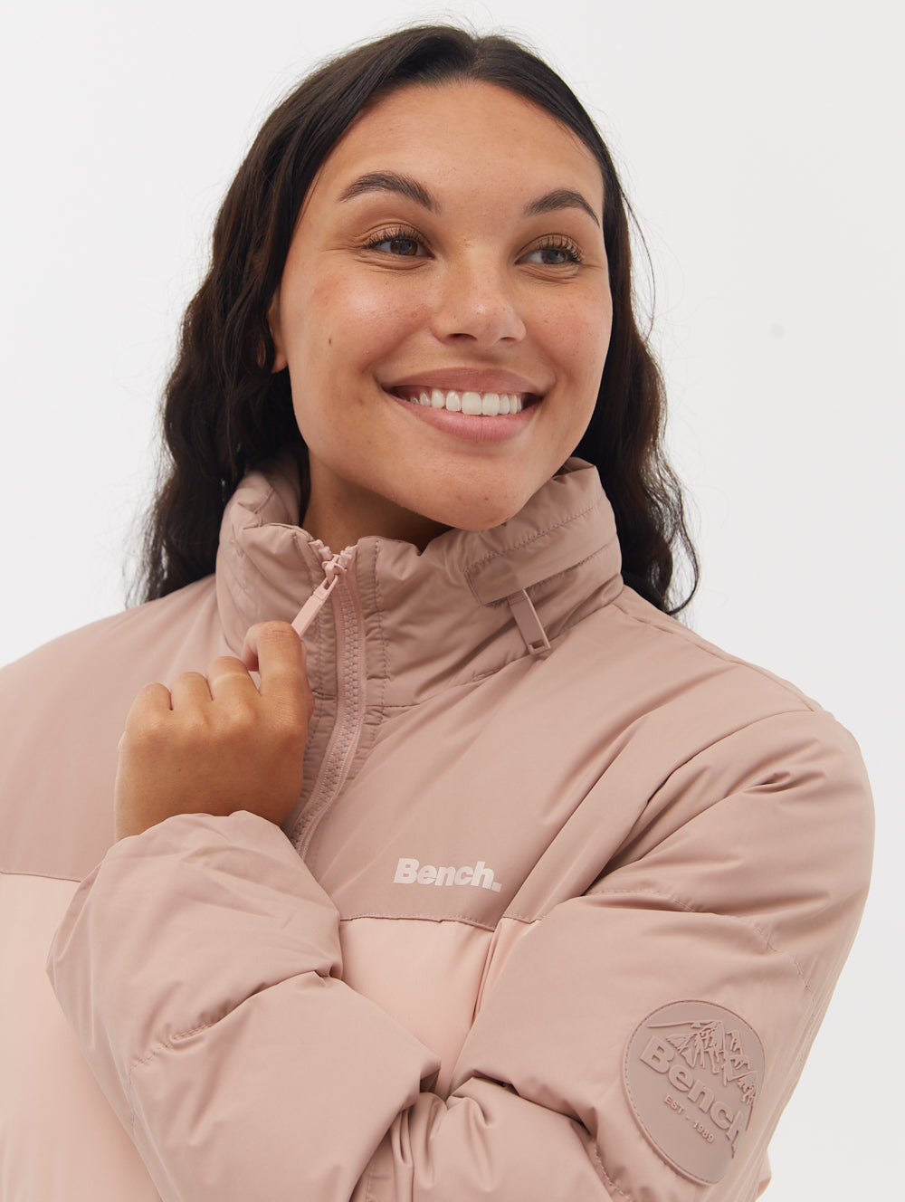 Stylish Phyllis Two-Tone Long Parka Coat for Women - Waterproof Winter Jacket with Hood - Perfect for Outdoor Activities & Cold Weather Fashion
