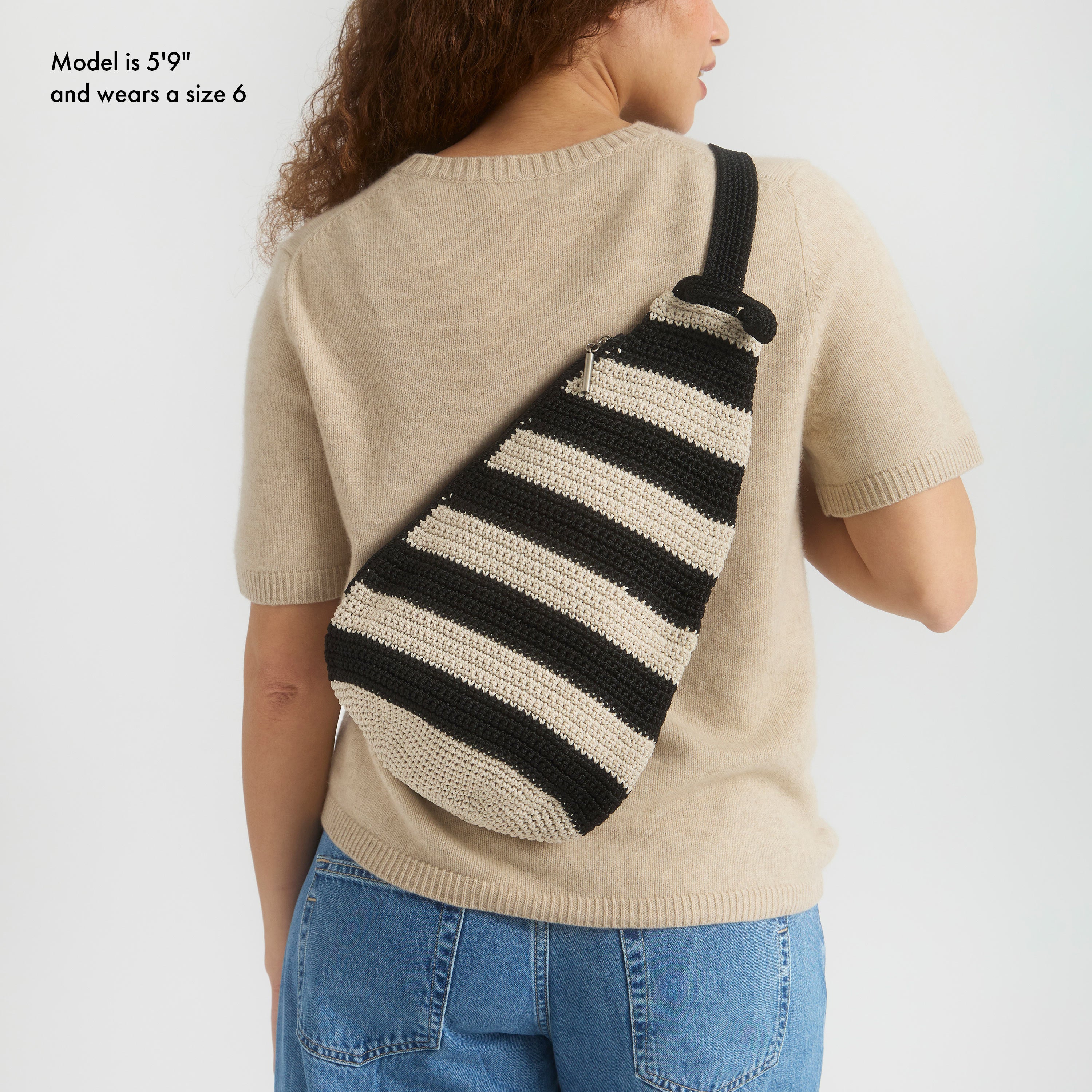 On The Go Sling Backpack - Lightweight Crossbody Travel Bag for Men & Women - Perfect for Hiking, Commuting & Everyday Use