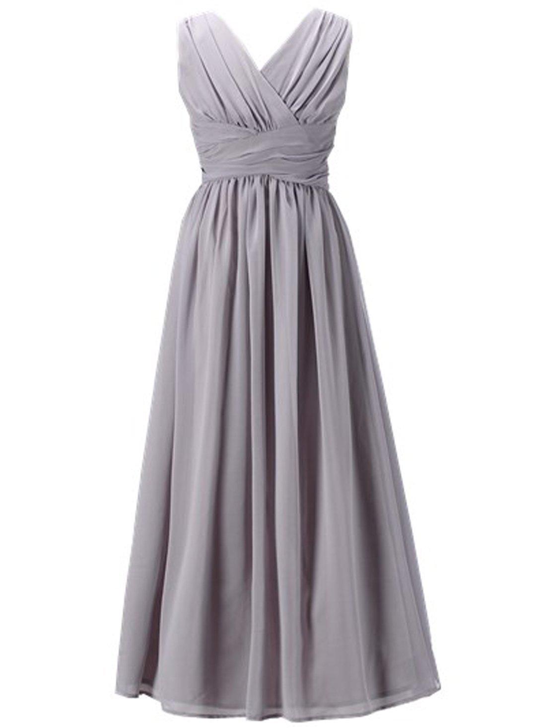 Happy Rose Junior's Long Bridesmaid Dress - Elegant Flower Girl Party Gown for Weddings, Prom & Special Occasions