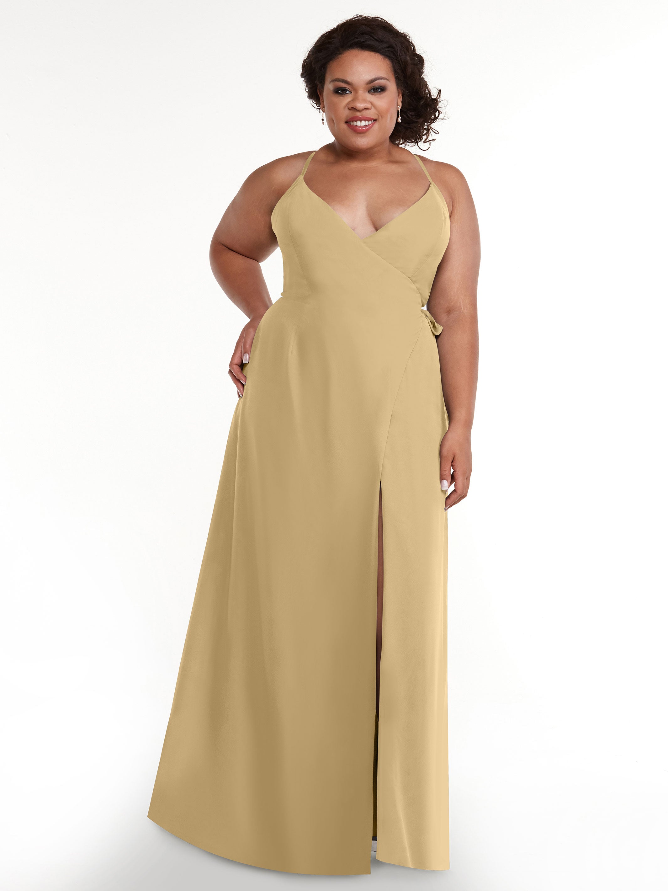 Elegant 80171 Sheath Chiffon Bridesmaid Dress with Adjustable Self-Tie Waist Sash - Perfect for Weddings, Formal Events & Special Occasions