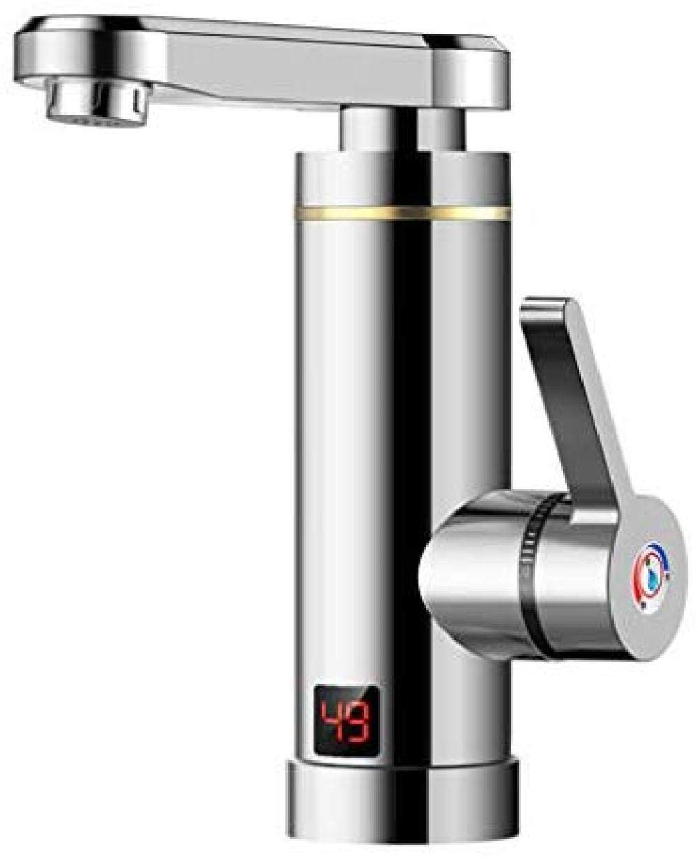 ROSG Instant Hot Water Faucet - Smart Digital Display Electric Kitchen Faucet with Quick Heat Technology for Home Use | Perfect for Coffee, Tea, Cooking & Dishwashing