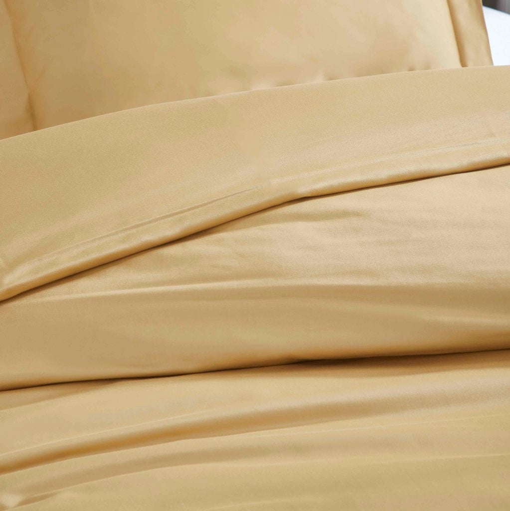Luxury 1200 Thread Count Egyptian Cotton Duvet Cover Set - King Size, Soft Breathable Bedding for Hotel & Home Use