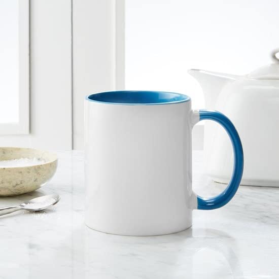 Bonjour! 11 oz (325 ml) Ceramic Coffee Mug - French Inspired Design for Home, Office & Gifts - Perfect for Tea, Hot Chocolate & Morning Coffee