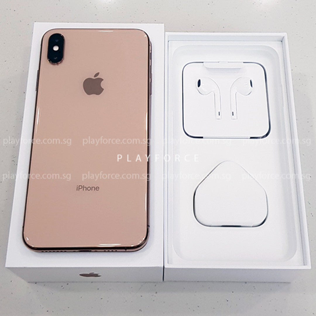 iPhone XS Max 512GB Gold - Unlocked Smartphone with Face ID, 6.5
