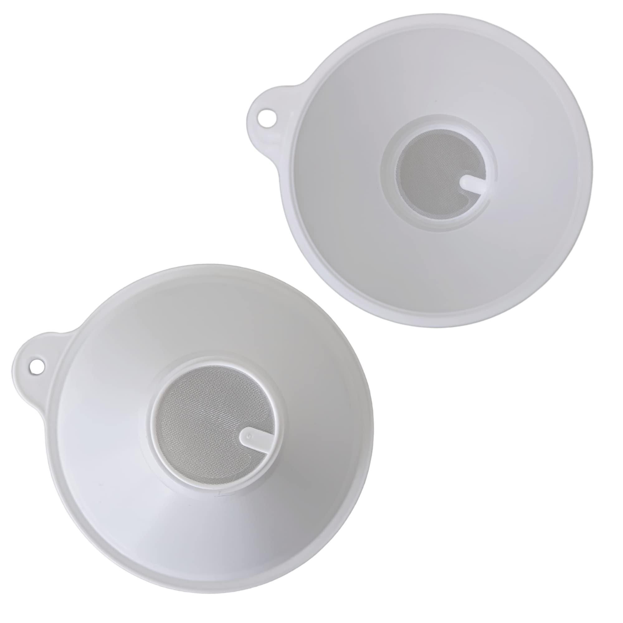 Kidney Stone Strainer with Fine Mesh Screen - 2 Pack Urine Funnel for Collecting & Testing Kidney Stones - Ideal for Medical Analysis, Home Health Monitoring & Urology Care