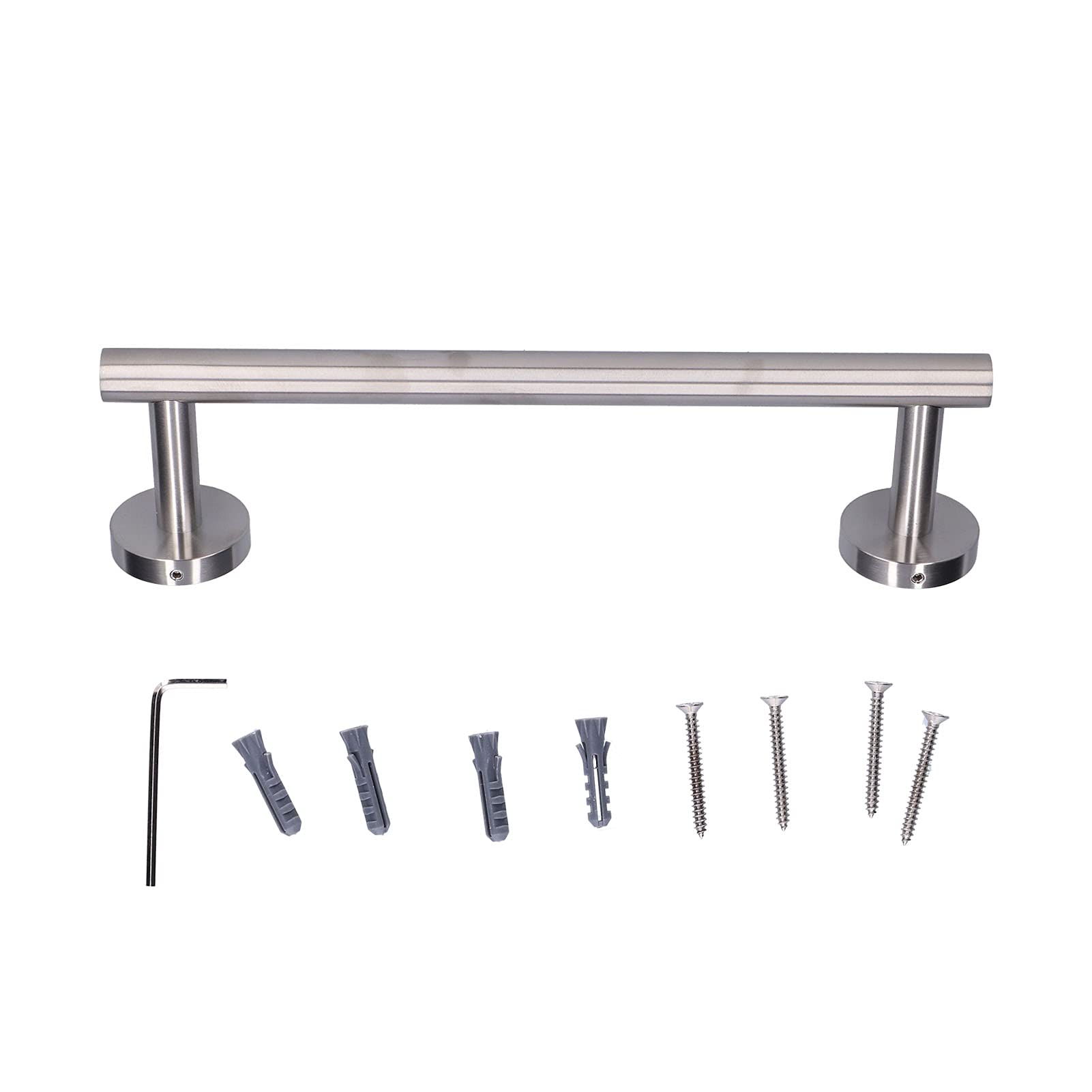 Stainless Steel Towel Rack - Wall Mounted for Bathroom & Kitchen