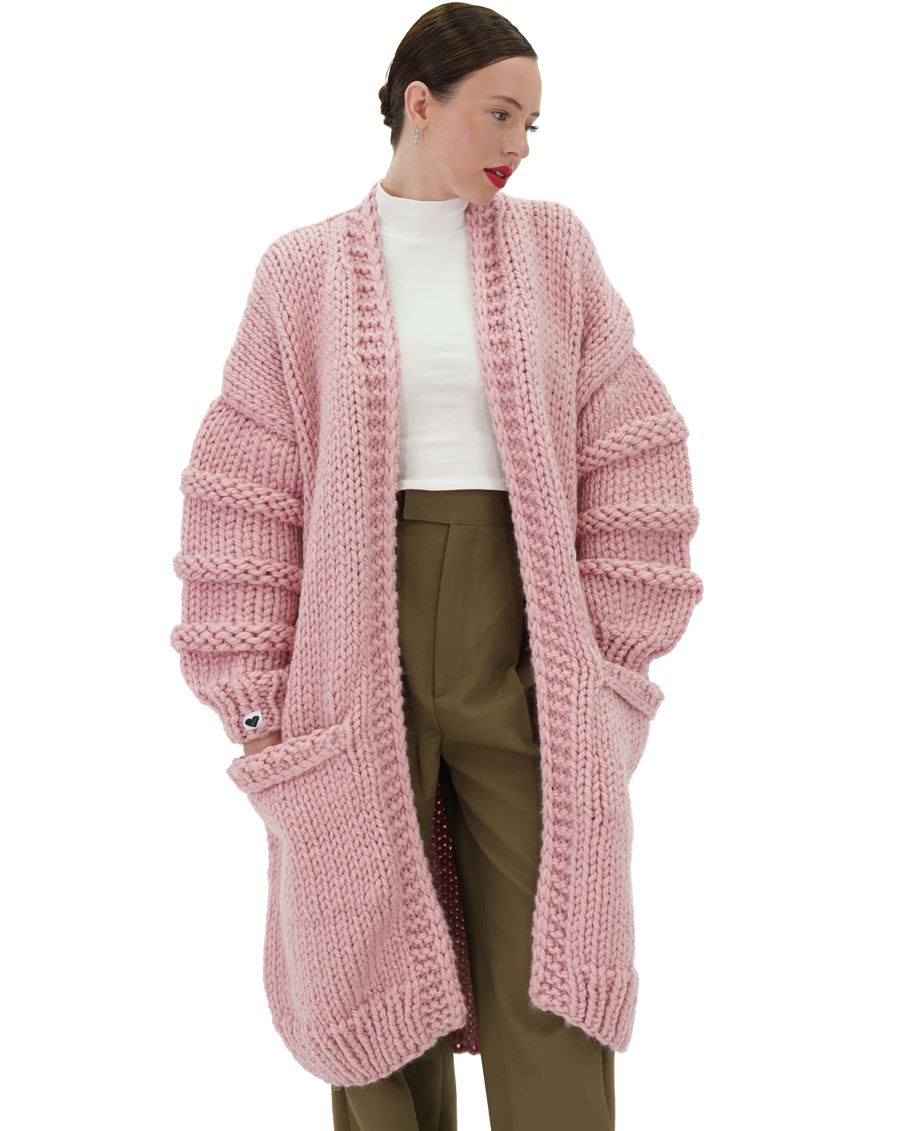 Stylish Long Pocketed Cardigan for Women - Cozy Knit Sweater with Pockets - Perfect for Fall, Winter & Layering Outfits
