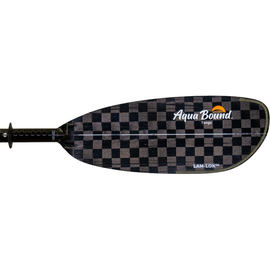 Aqua Bound Tango Carbon Bent Shaft Posi Lok 2-Piece Kayak Paddle - Lightweight & Durable for Touring, Fishing & Recreational Kayaking