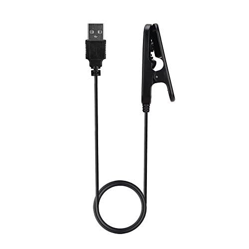 Original USB Replacement Charger for Polar Smart Watch V800 - 1M Charging Cable with Reset Function | Compatible with Polar V800 Fitness & Running Smartwatch for Home, Gym & Outdoor Use