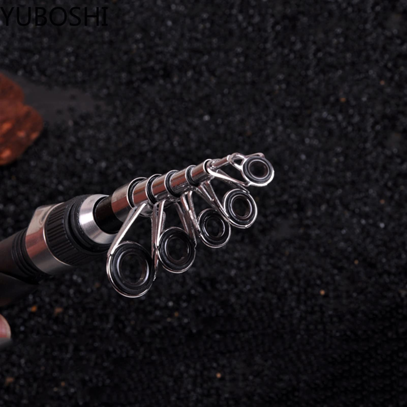 TOMYEUS Mini Telescopic Fishing Rod - Super Hard Carbon Fiber Portable Spinning Pole for Carp, Sea & Boat Fishing - 1.4m Travel Feeder Rod (Red) - Perfect Gift for Anglers & Outdoor Enthusiasts