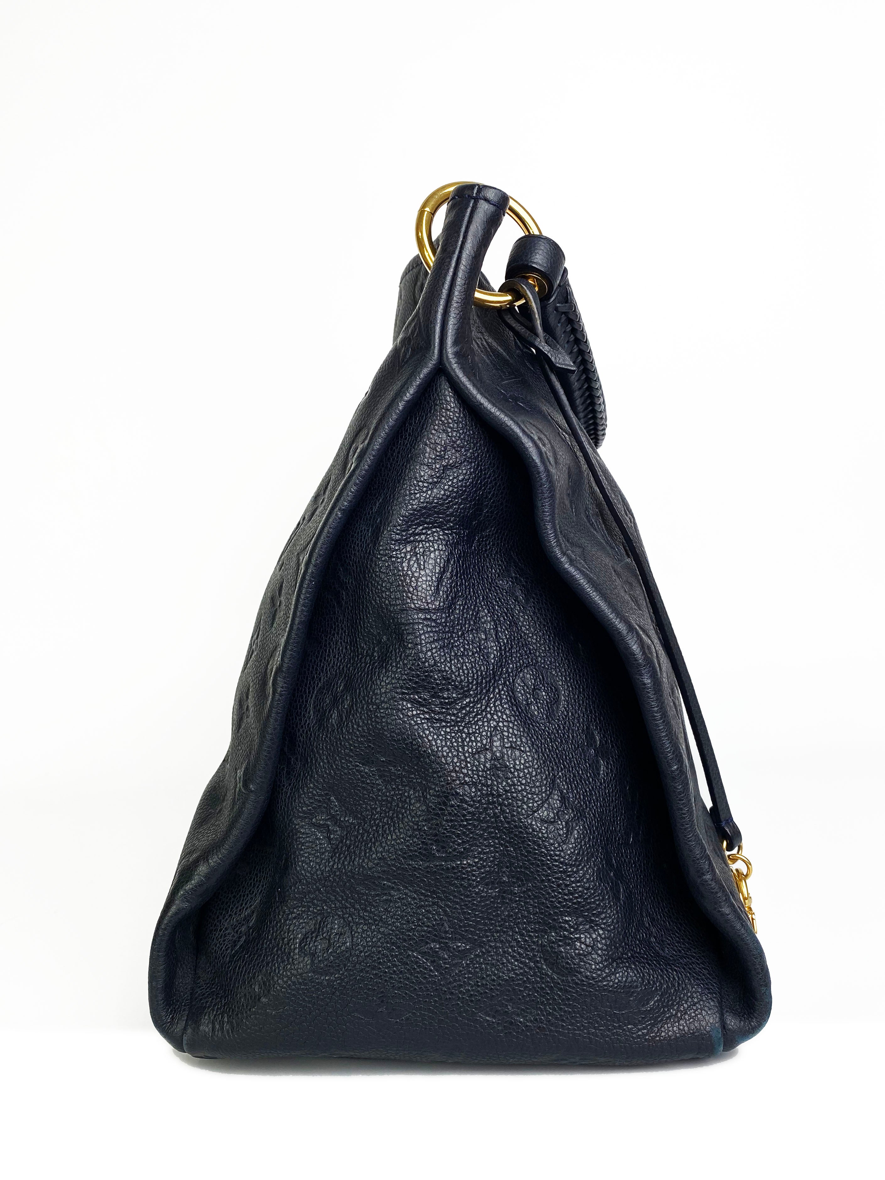Authentic Louis Vuitton Black Artsy MM Handbag - Luxury Leather Tote for Women | Perfect for Work, Travel & Everyday Elegance
