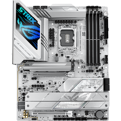 ASUS ROG STRIX Z890-A Gaming WiFi Motherboard - Intel LGA 1700 Socket, DDR5, PCIe 5.0, WiFi 6, RGB Lighting for High-Performance PC Gaming & Streaming Setup