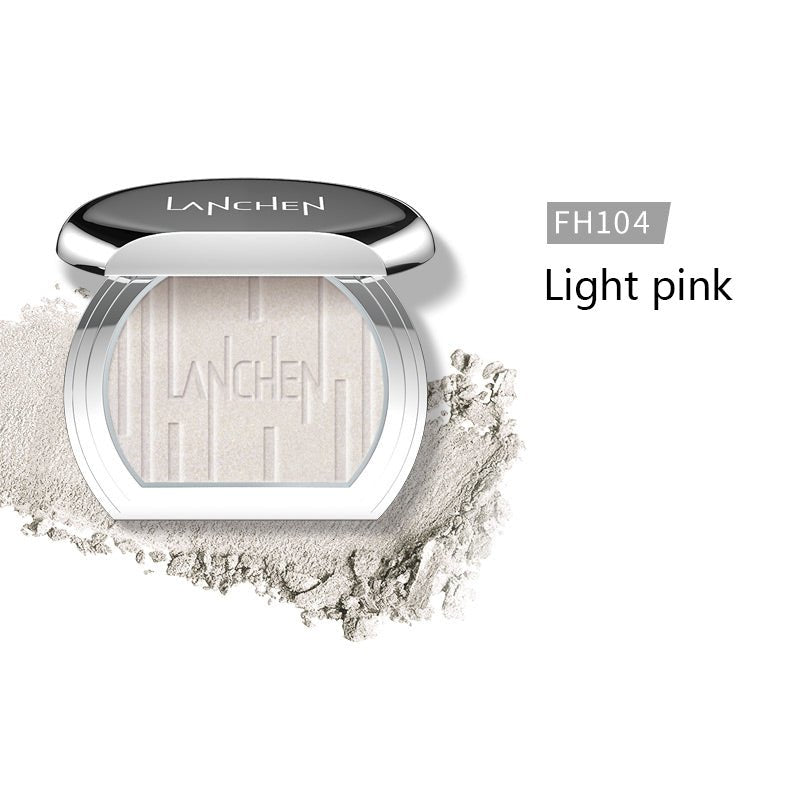 LANCHEN Silver Mirror Shining Glow Powder - Highlighter Makeup for Face & Body, Vegan & Cruelty-Free - Perfect for Parties, Photos & Special Occasions