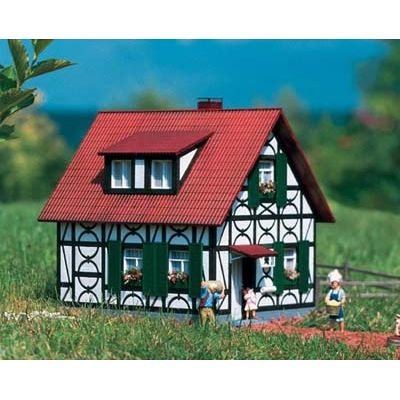 Piko 62053 G Scale Franks Half Timbered House - Realistic Model Train Building for Garden & Indoor Train Layouts - Perfect for Collectors & Hobbyists