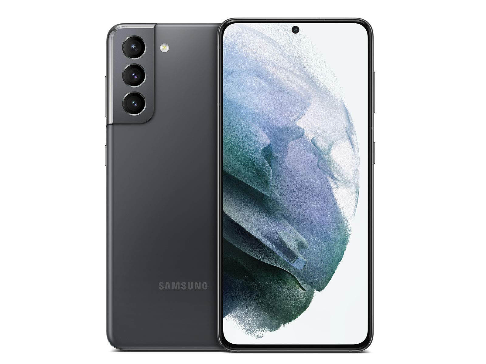 Samsung Galaxy S21 256GB Unlocked Smartphone - Phantom Gray (Renewed/Refurbished) | Premium Android Phone with 5G, Pro-Grade Camera & All-Day Battery | Perfect for Travel, Photography & Business Use