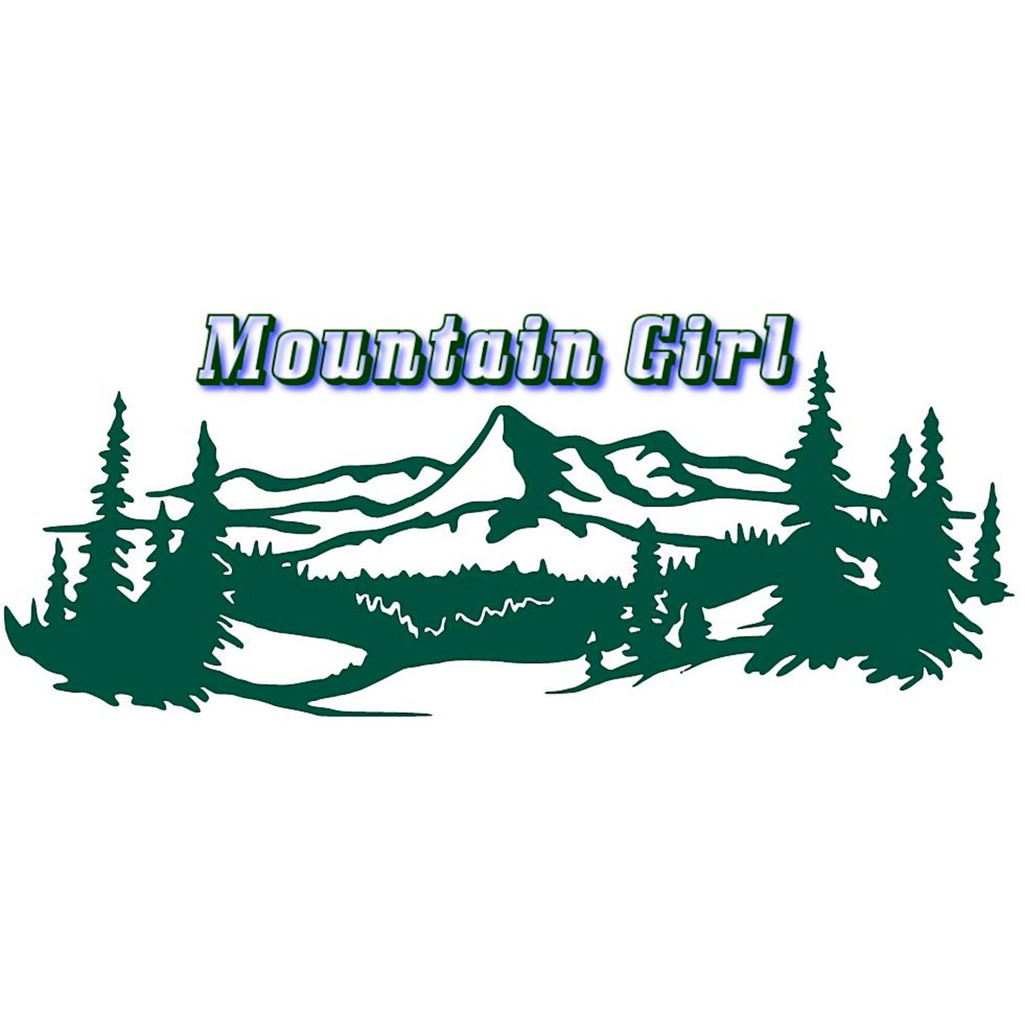 The String Cheese Incident Mountain Girl Oval Car Bumper Sticker - Decorative Vinyl Sticker for Cars, Laptops, Water Bottles | Perfect for Music Fans, Outdoor Enthusiasts & Festival Goers