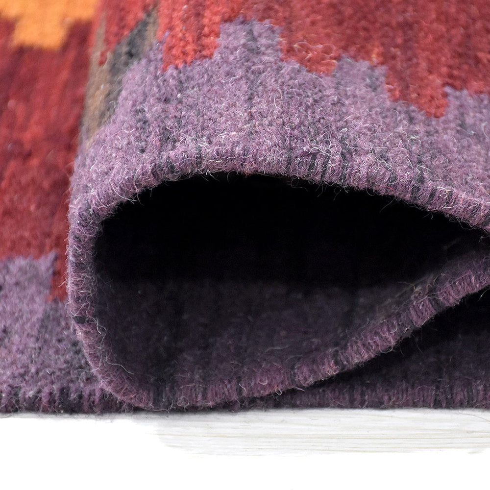 Hand Woven Bohemian Area Rug - Soft Cotton Braided Floor Mat for Living Room, Bedroom & Nursery - Eco-Friendly Home Decor
