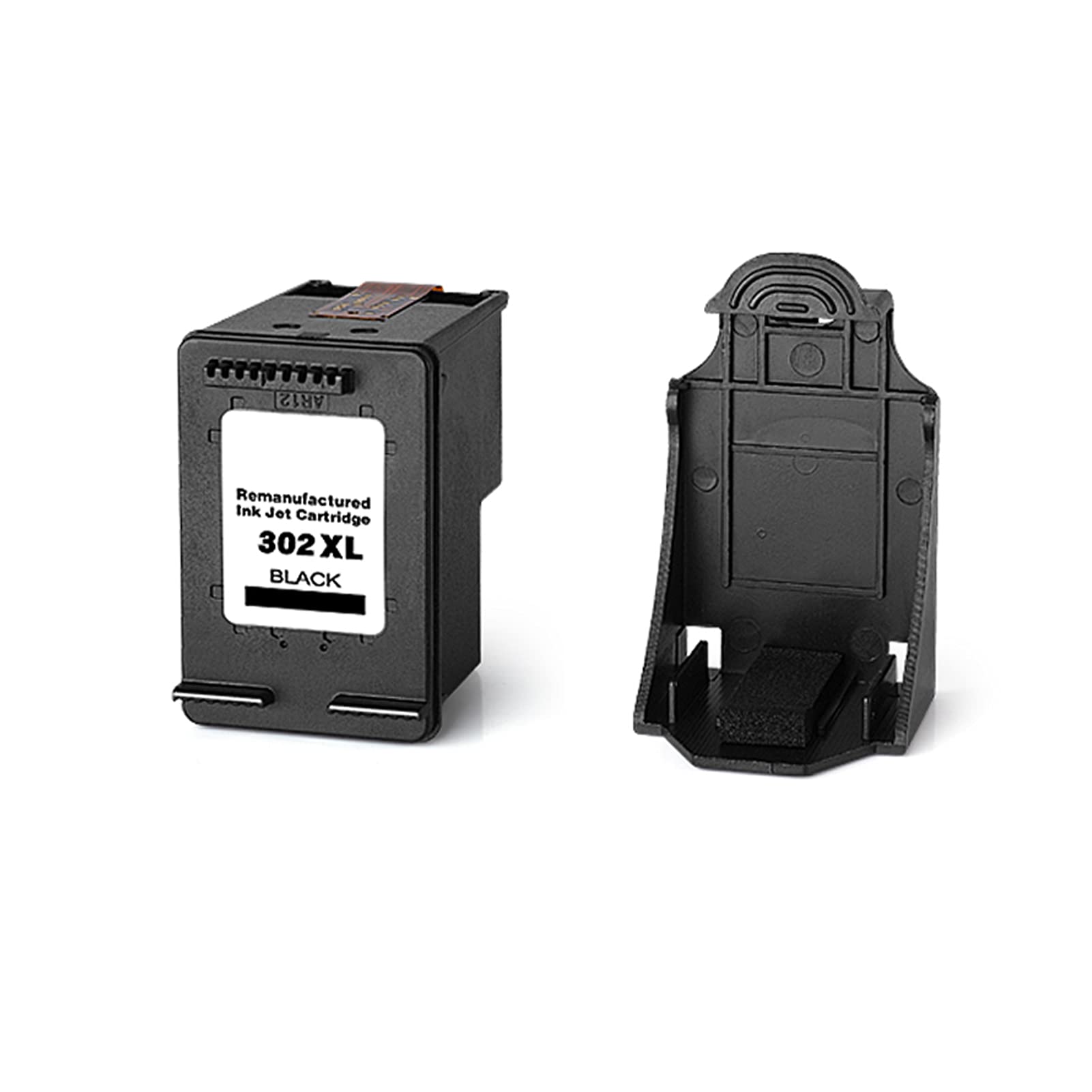 HP 302 Compatible Ink Cartridges Replacement - Works with HP Deskjet 1110/1111/1112/2130/2132/3630/3632 Printers - High Quality Black Ink for Clear Printing - Perfect for Home Office, School Projects & Small Business Printing Needs