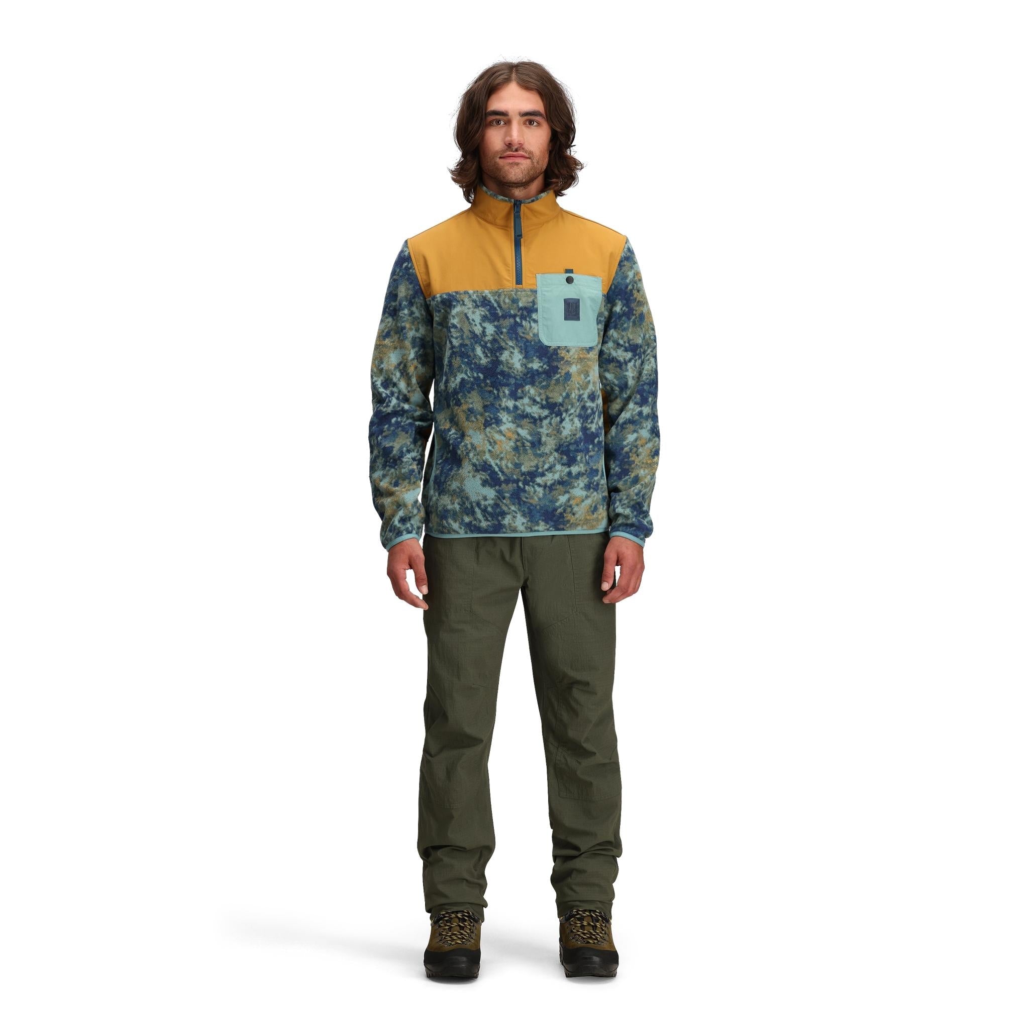 Men's Vista 1/4 Zip Lightweight Fleece Pullover - Soft & Breathable for Outdoor Activities, Hiking & Casual Wear