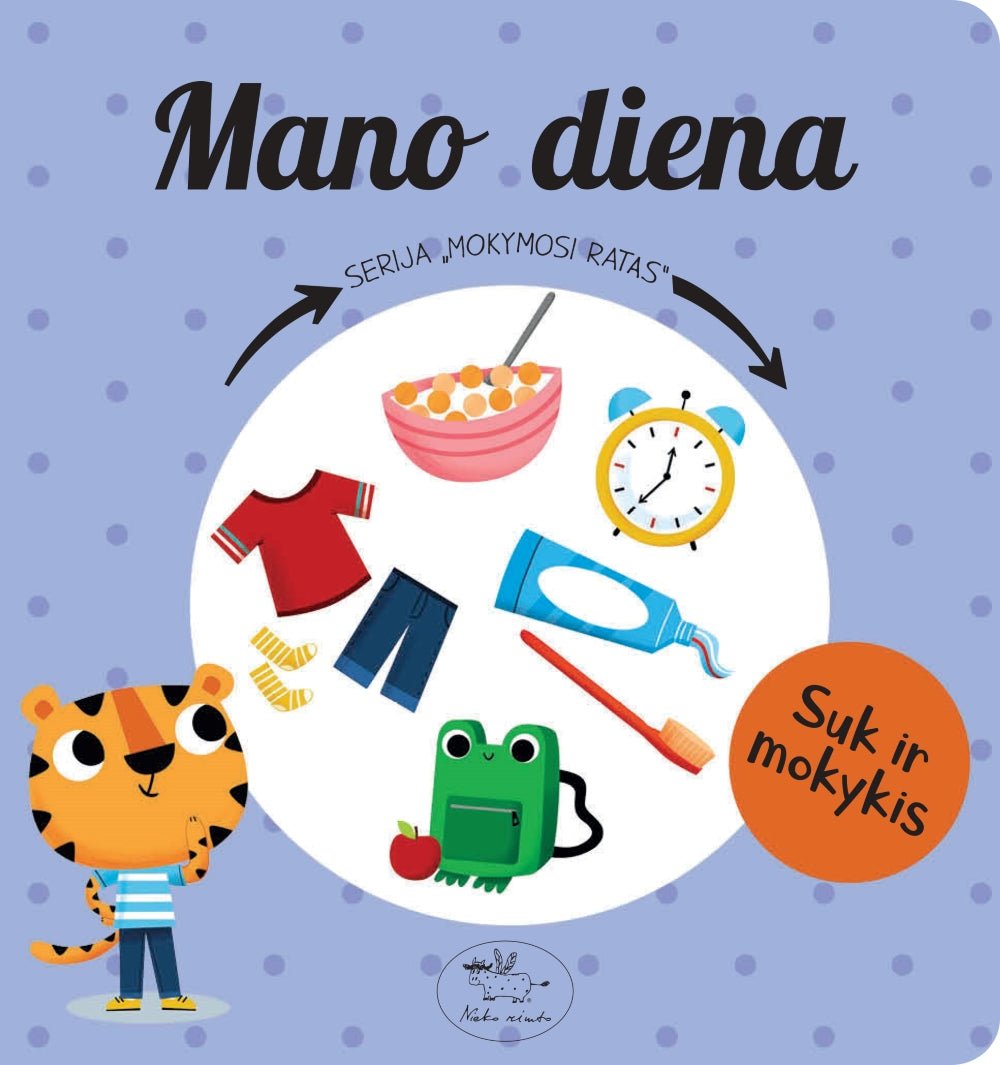 Pavla Hanáčková: My Day - Learning Wheel | Educational Toy for Kids' Daily Routine & Time Management