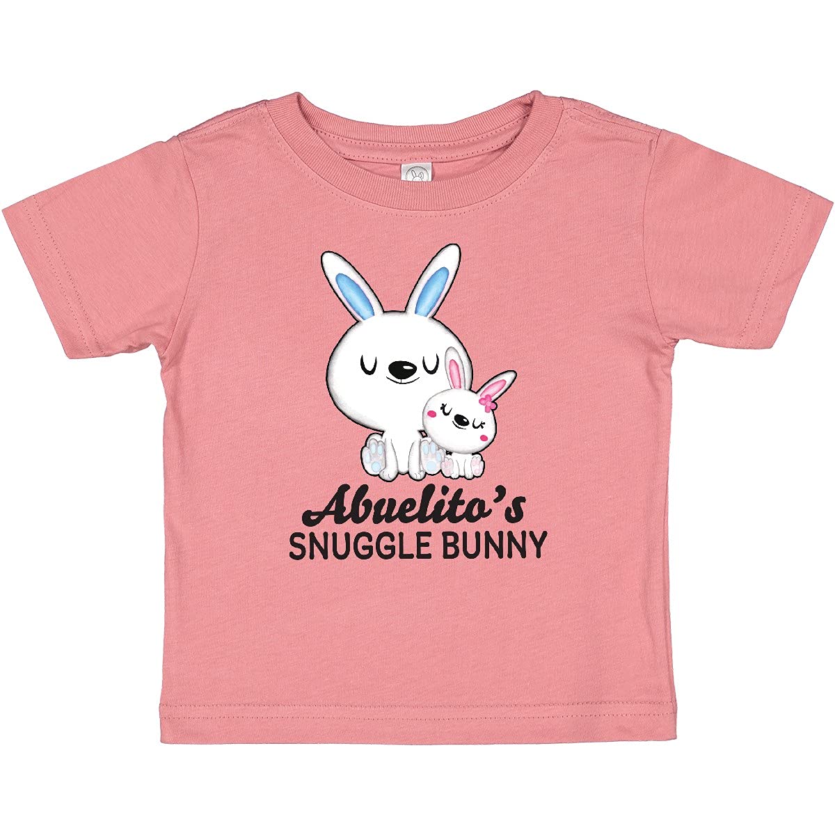 Inktastic Abuelitos Snuggle Bunny Easter Baby T-Shirt - Cute Easter Outfit for Infants & Toddlers - Perfect for Family Photos, Easter Egg Hunts & Spring Celebrations