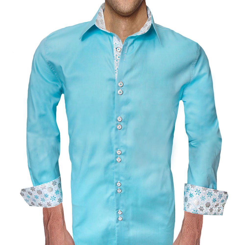 Premium Metallic Winter Dress Shirts for Men & Women | Formal & Holiday Party Wear | Made in USA | Elegant Office Attire & Special Occasion Outfits