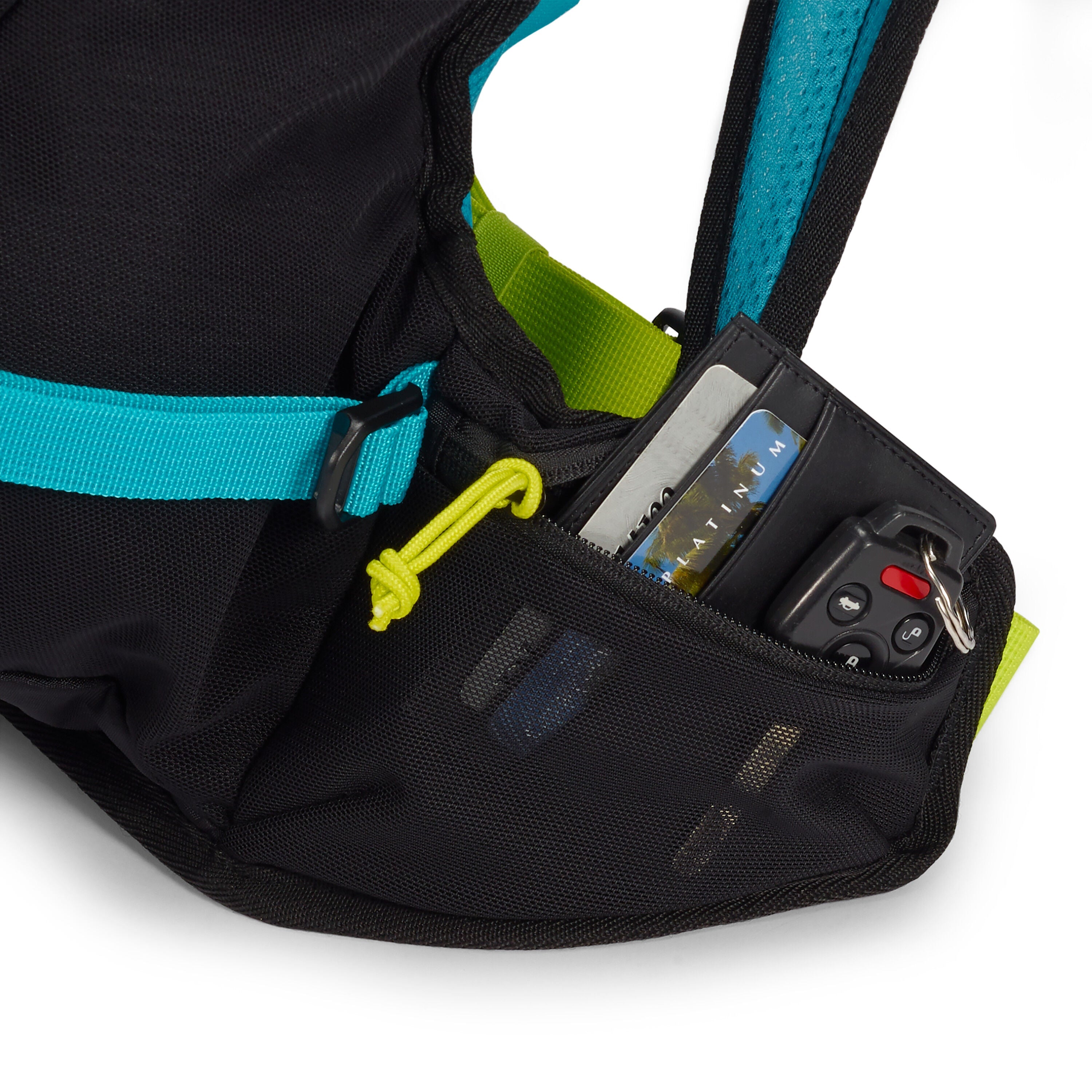 High Sierra Hydrahike 2.0 16L Hydration Backpack - Lightweight Water Bladder Pack for Hiking, Running & Outdoor Adventures (Black)