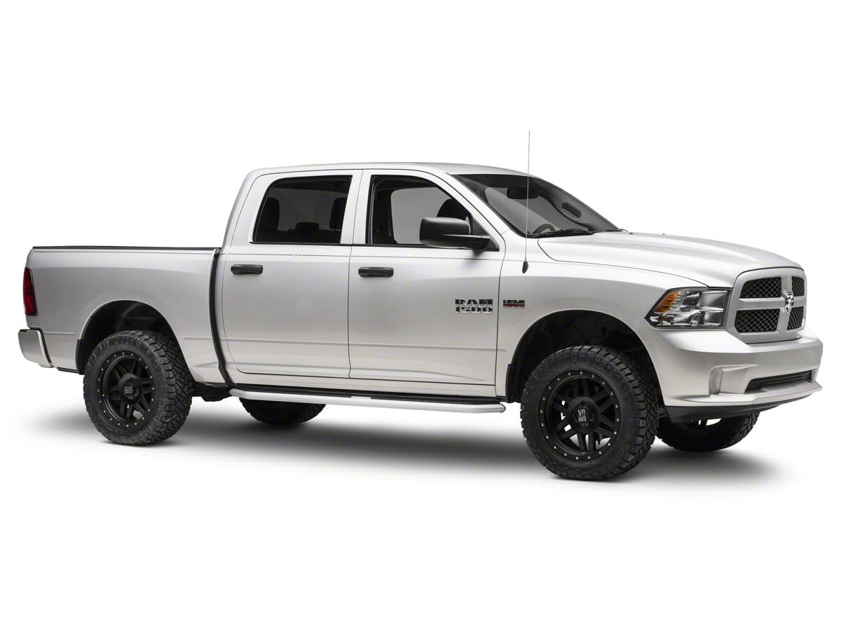 Barricade Pioneer Aluminum Running Boards for 09-18 RAM 1500 Crew Cab | Heavy-Duty Nerf Bars | Off-Road Truck Accessories for Enhanced Safety & Style