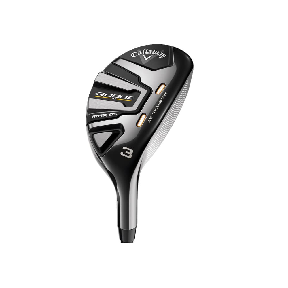 Callaway Golf 2022 Rogue ST Max OS Hybrid Club - High Launch & Forgiving Hybrid for Men & Women | Perfect for Fairway Shots, Rough Recovery & Long Approach Shots