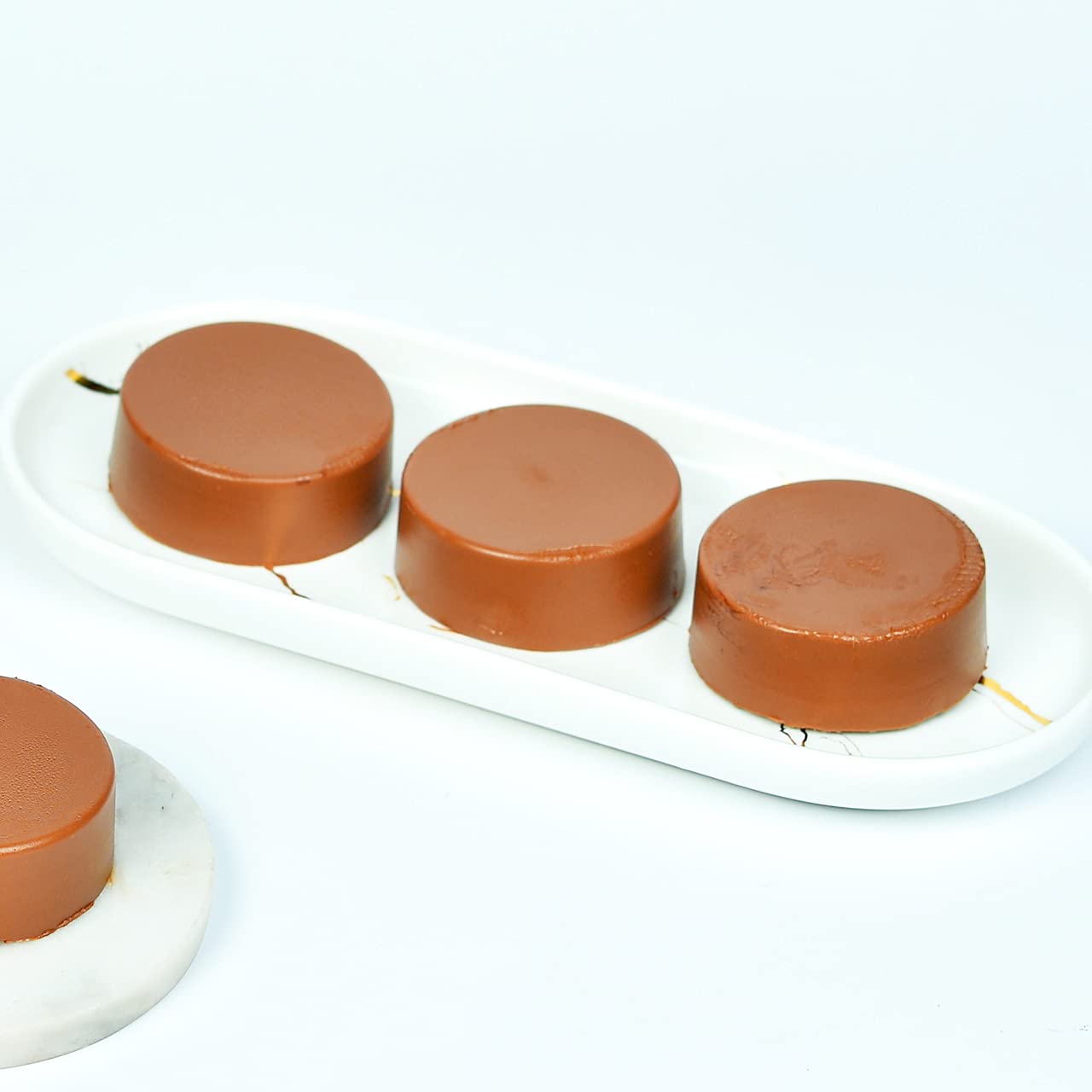 5-Pack Oreo Cookie Chocolate Mold for Chocolate Covered Cookies - 6 Cylinders Each | Perfect for Candy, Baking, and DIY Soap Making | Ideal for Holidays, Parties & Gifts